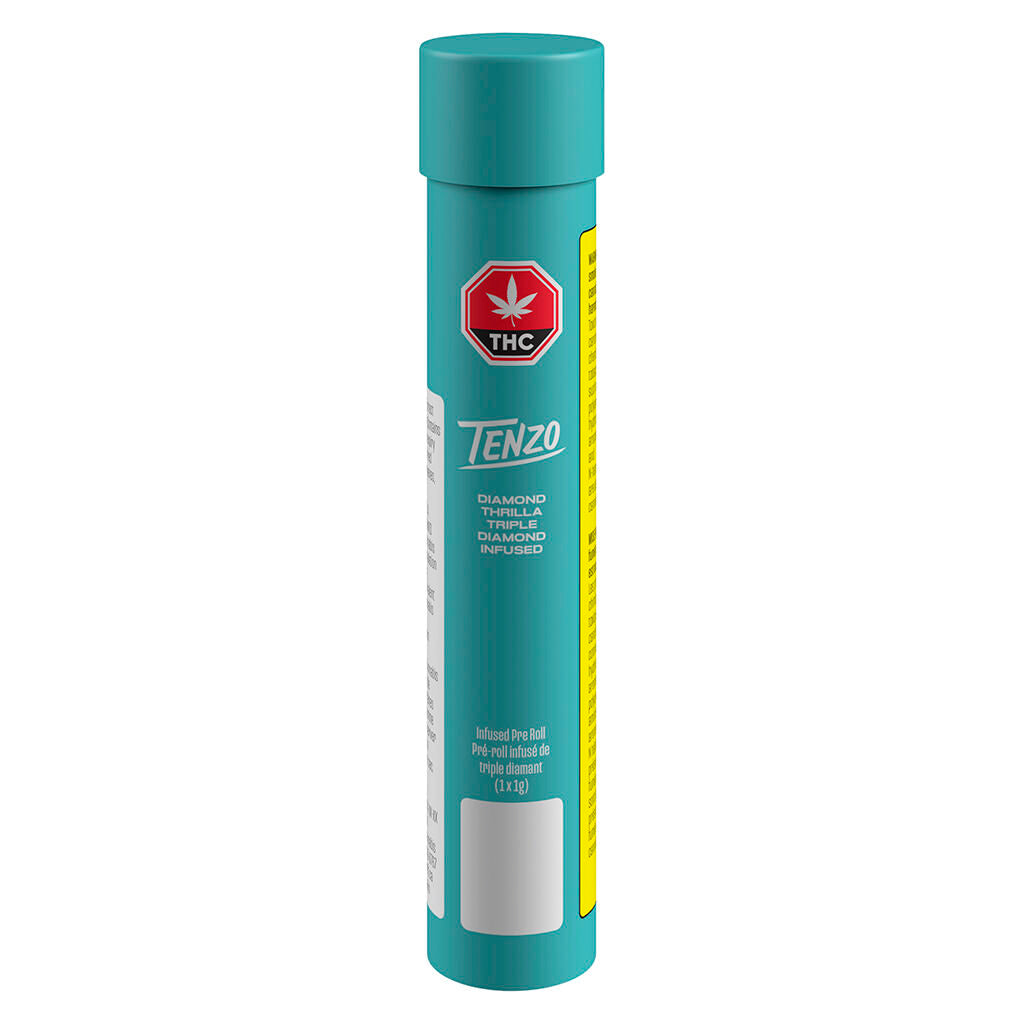 Diamond Thrilla Triple-Diamond Infused Pre-Roll