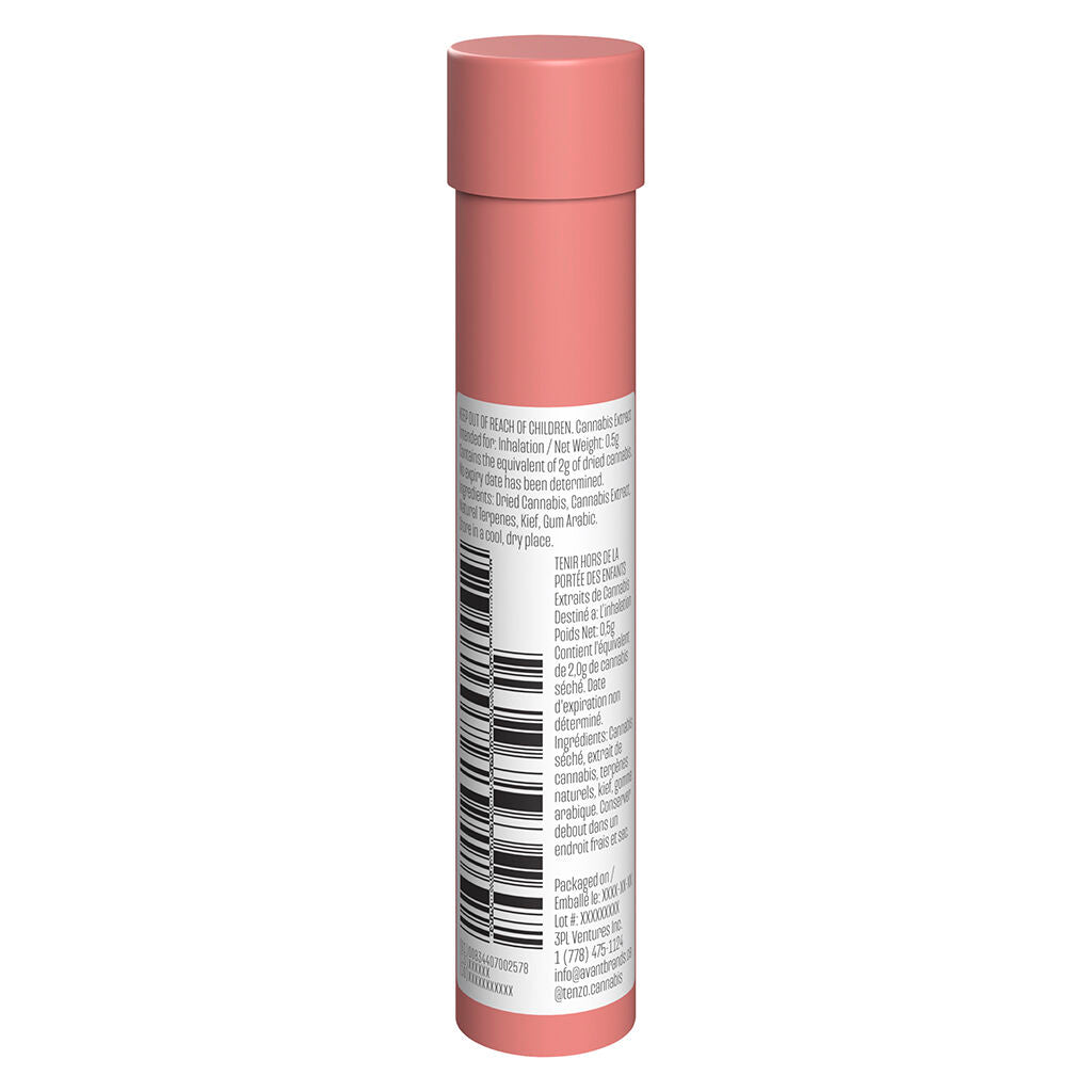 Pink Passionfruit & Peach Ceramic Tip Infused Pre-Roll