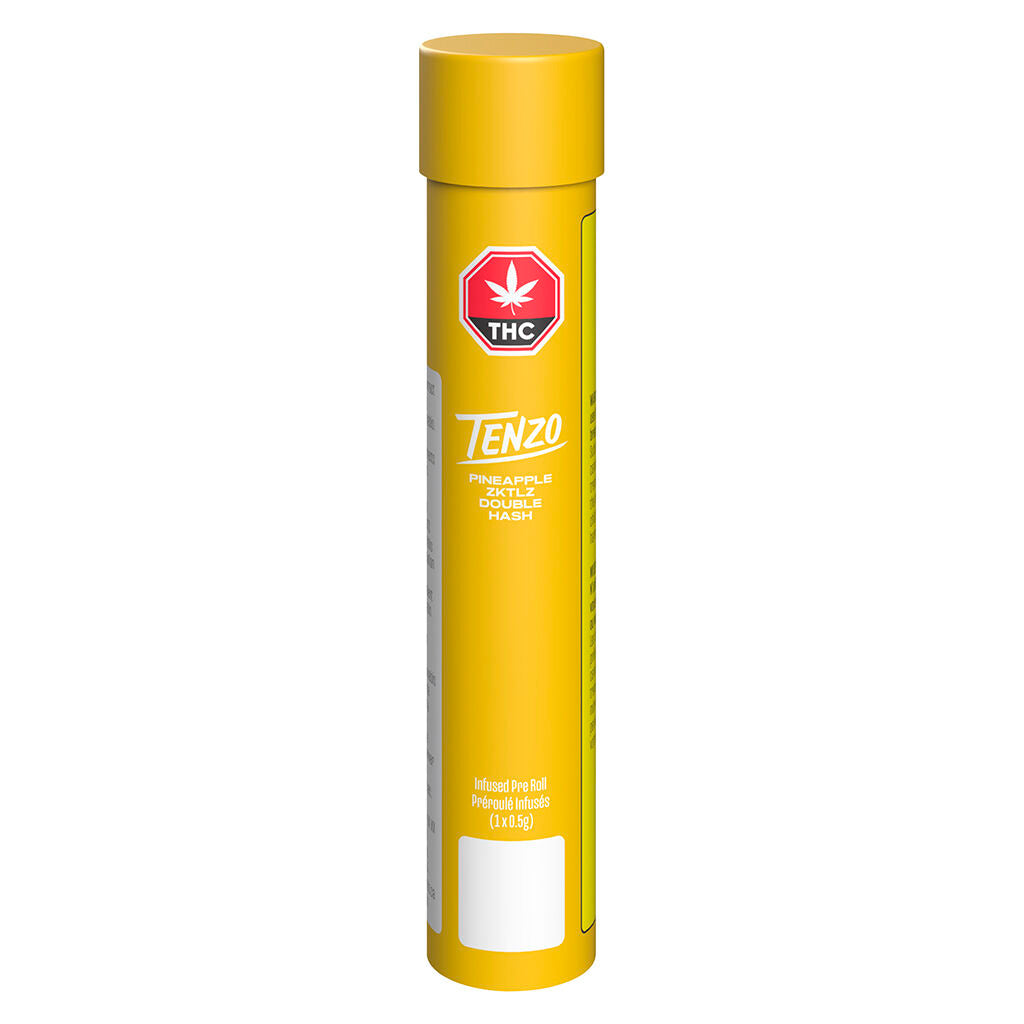 Pineapple ZKTLZ Double Hash Infused Pre-Roll - 