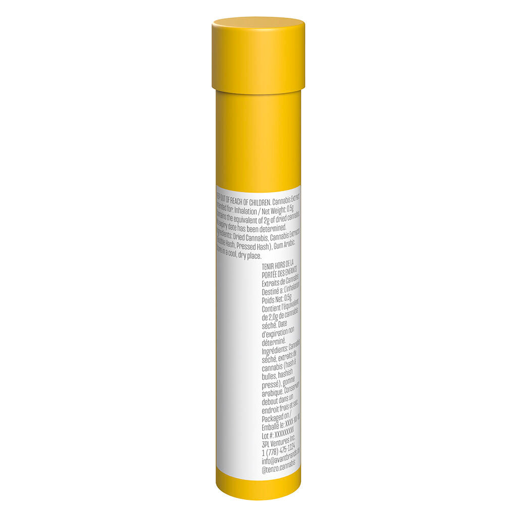 Pineapple ZKTLZ Double Hash Infused Pre-Roll - 
