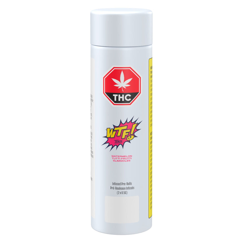 WTF (WatermelonTutti Frutti) Infused Slimsicles Pre-Roll - 