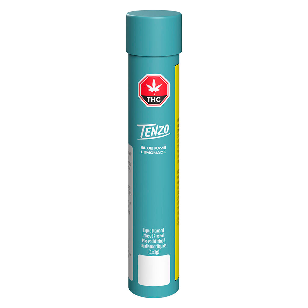 Blue Pave Lemonade & Liquid Diamond Infused Pre-Roll - 