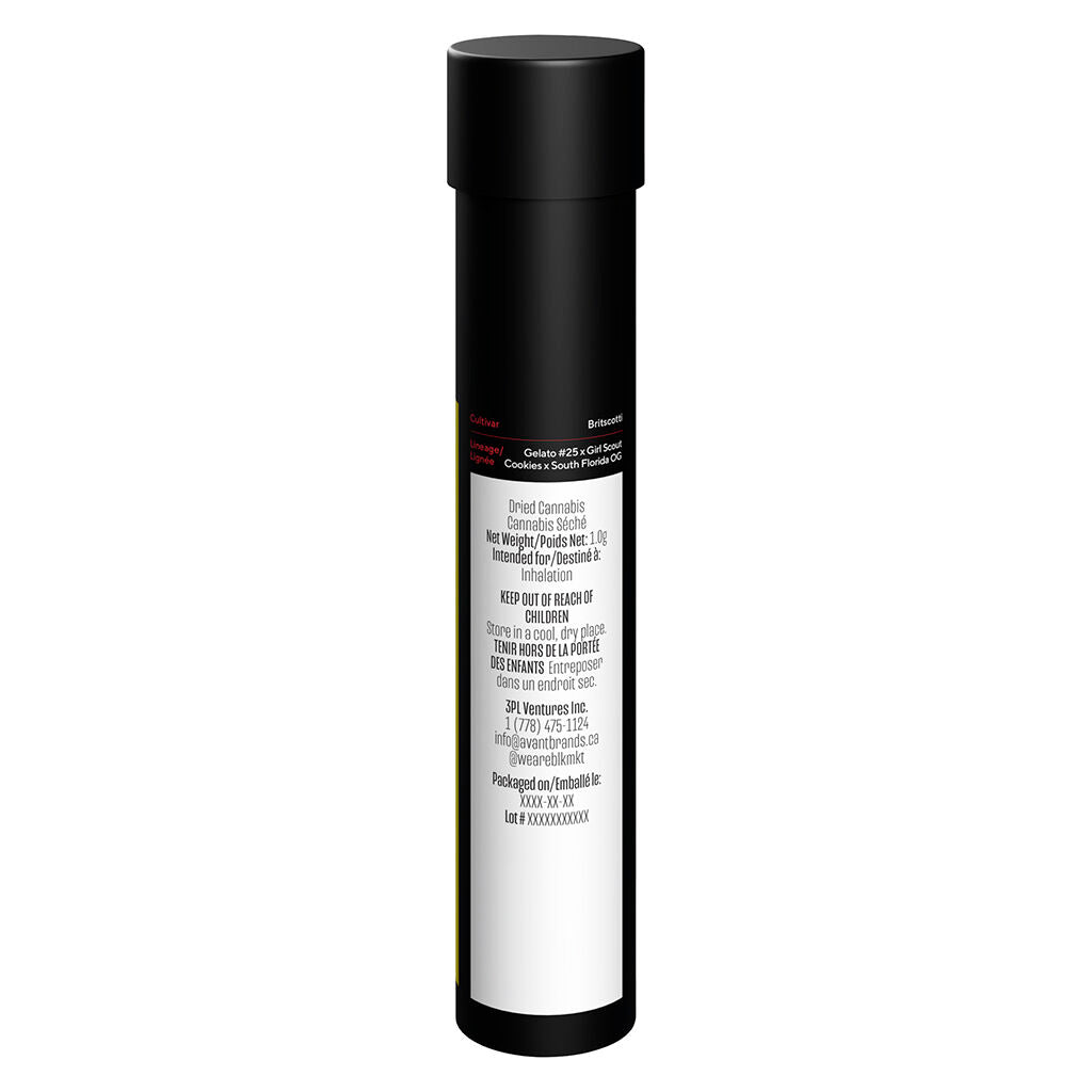 Britscotti Glass Cannon BLNT Pre-Roll - 