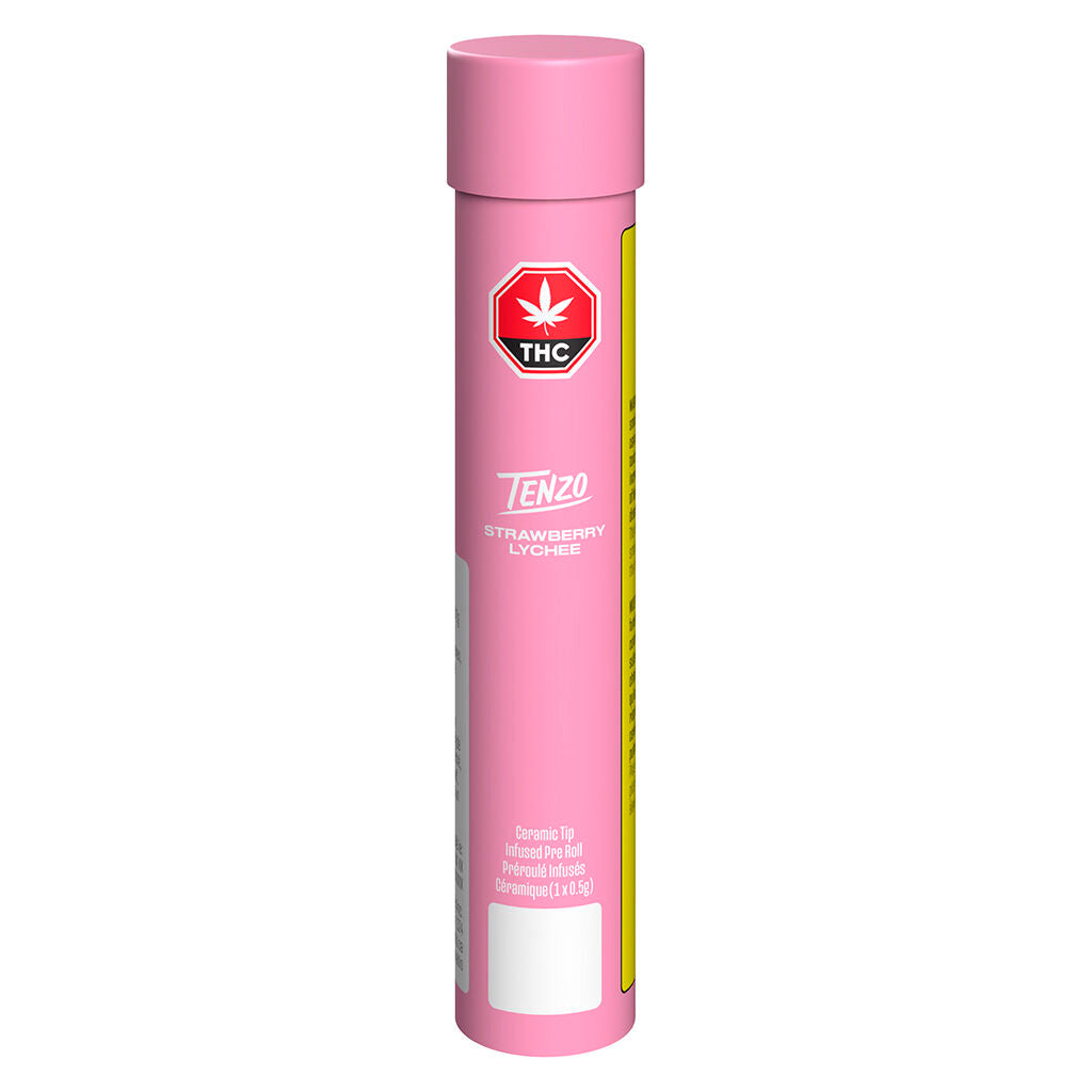 Strawberry Lychee Ceramic Tip Infused Pre-Roll - 