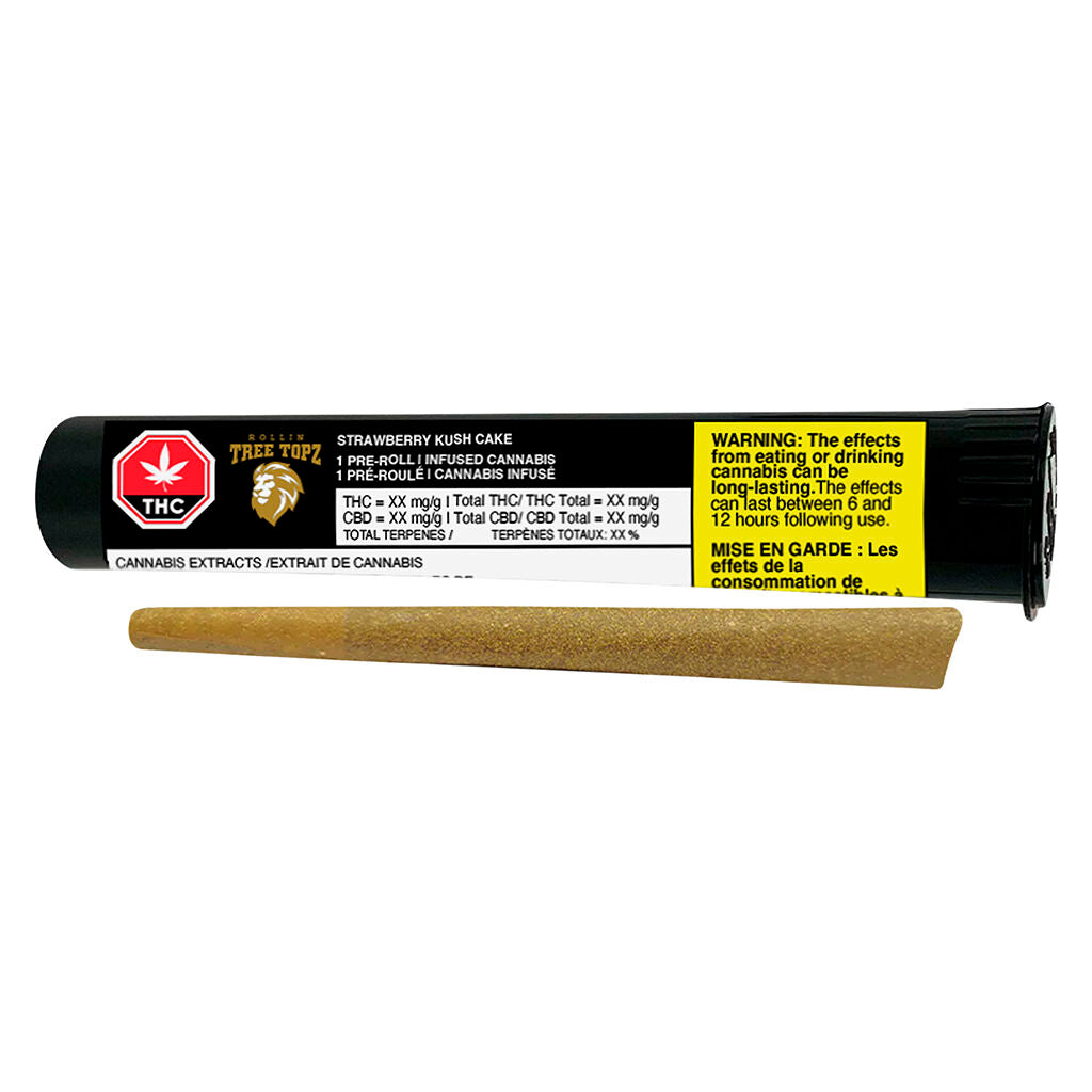 Strawberry ShortKush Infused Pre-Roll - 