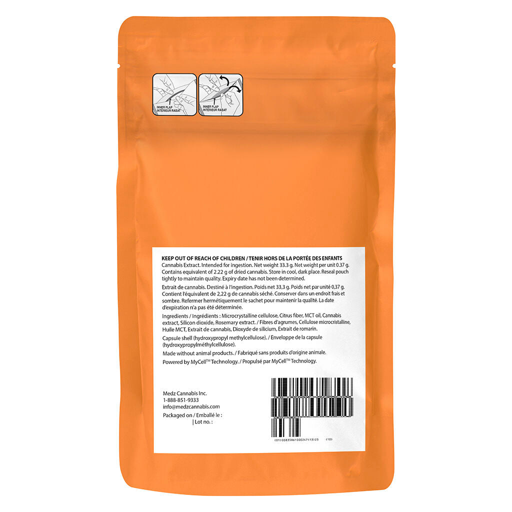 THC Capsules (90 Pack) - 