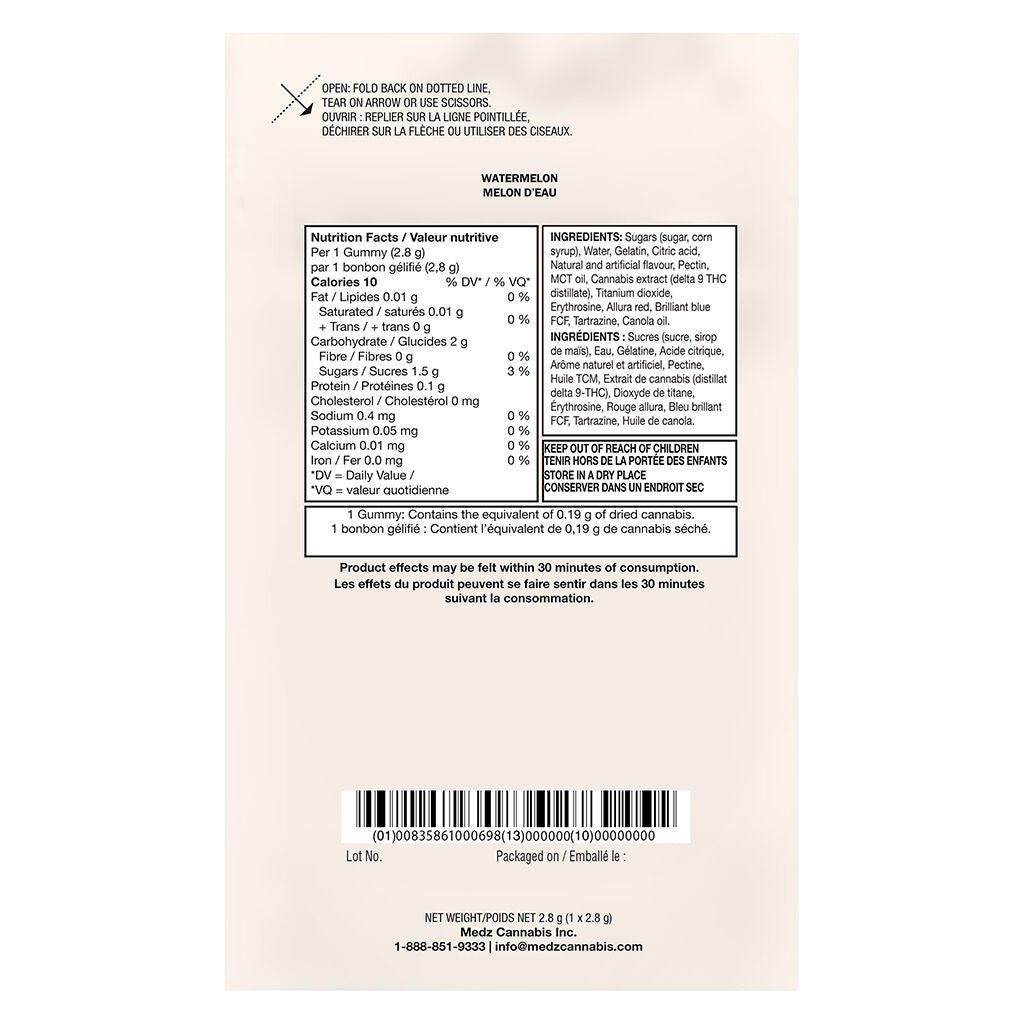 No.15 Delta 9 Distillate-Watermelon - 