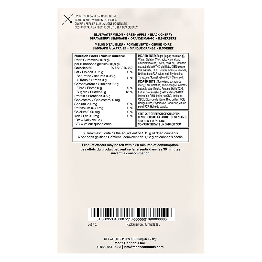 No.2 Red Label Multi-Cannabinoid - Lights Out - 