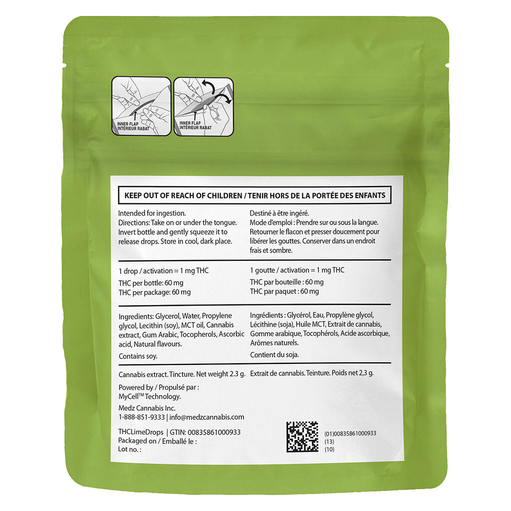THC Lime Drops - 