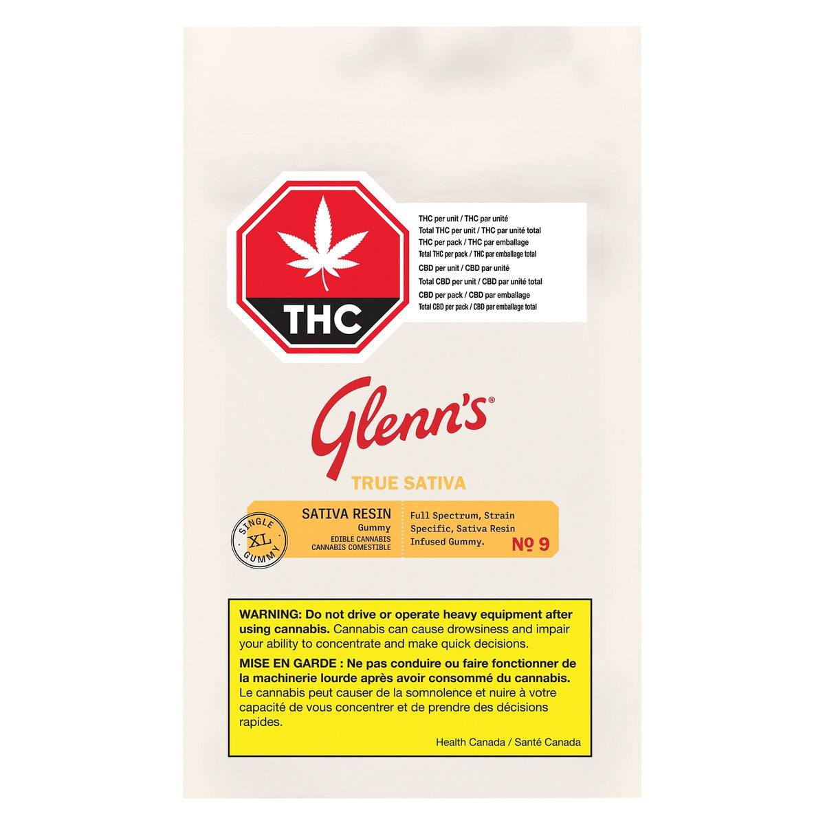 No.9 True Sativa Resin XL - Tropical Smoothie