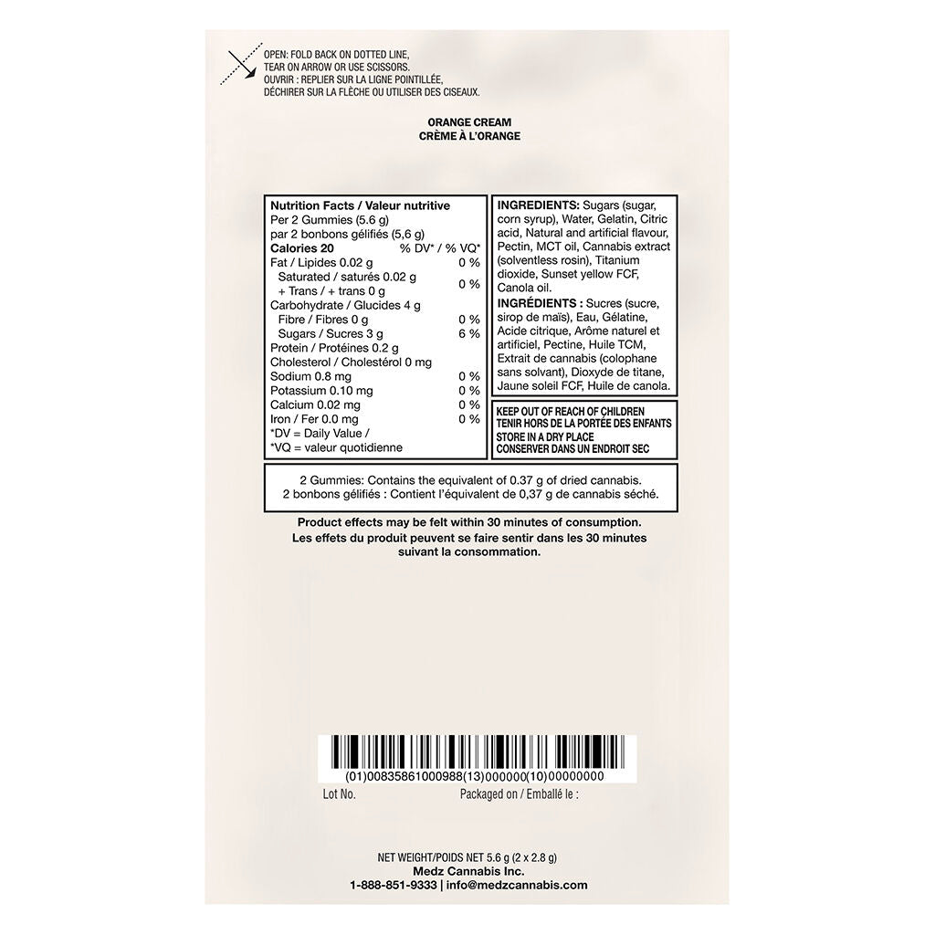 No.6 True Sativa Rosin - Orange Cream - 