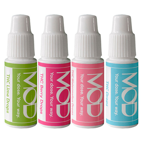 Photo Coffret de variétés gouttes THC