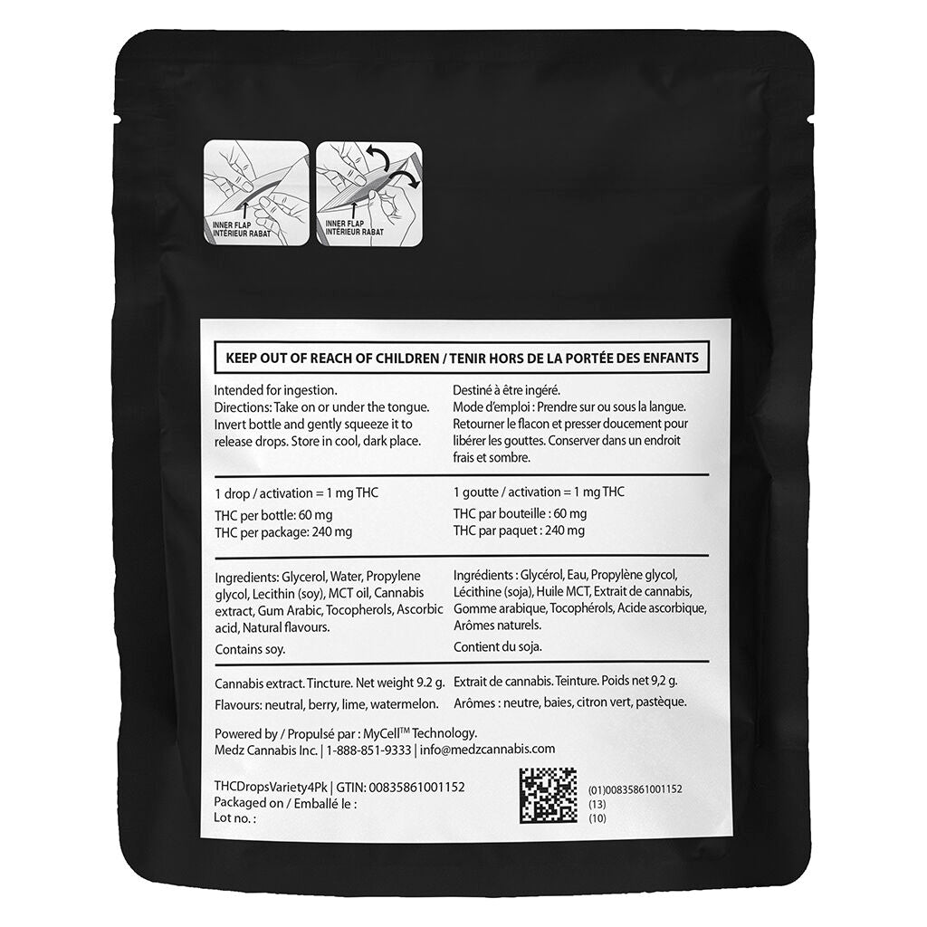 THC Drops Variety Pack - 