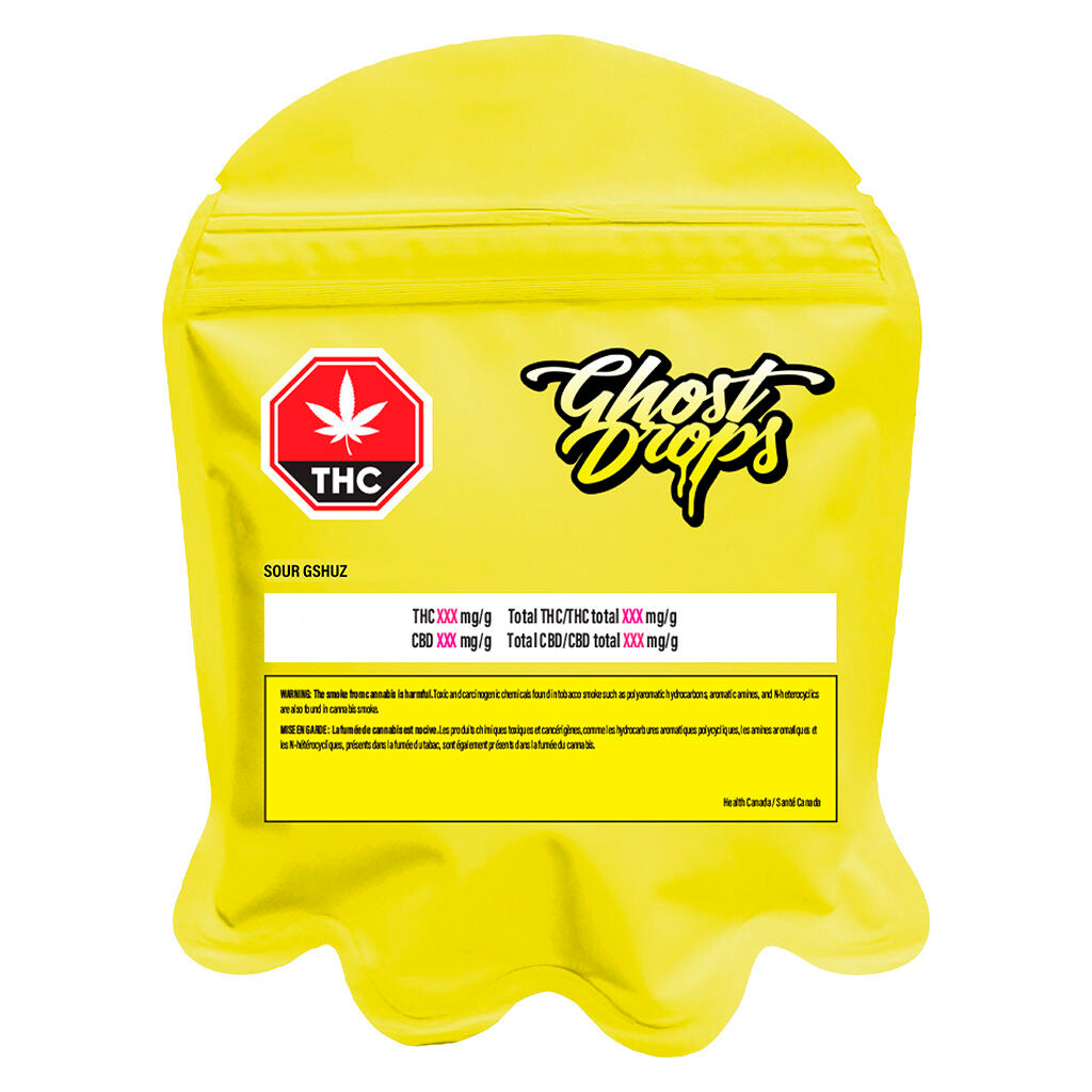 Sour Gshuz Ghost Gummies (Strawberry) - 