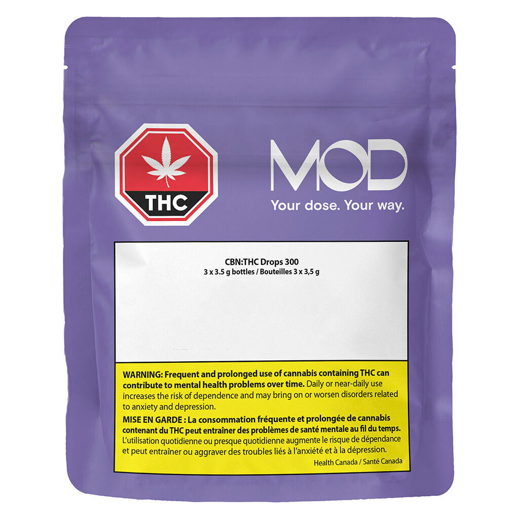 CBN:THC Drops 300 - 