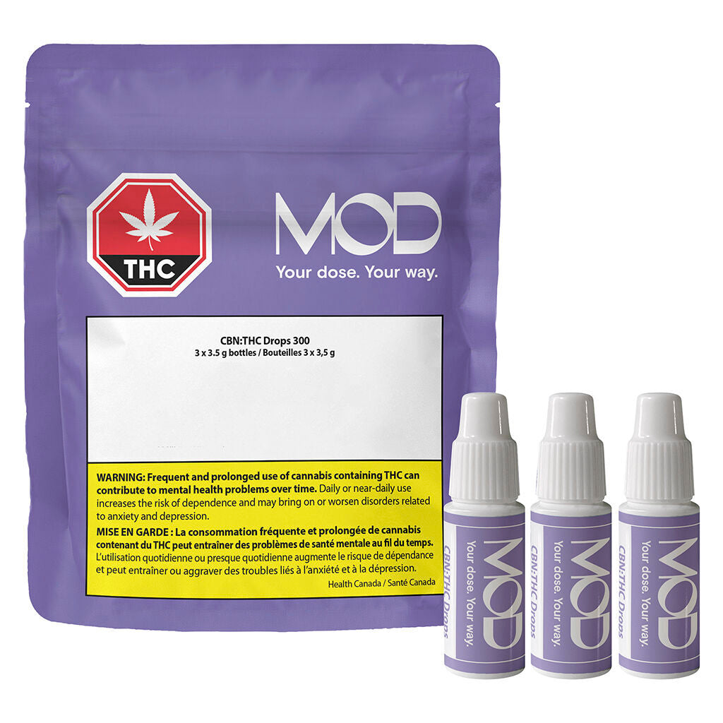 CBN:THC Drops 300 - 