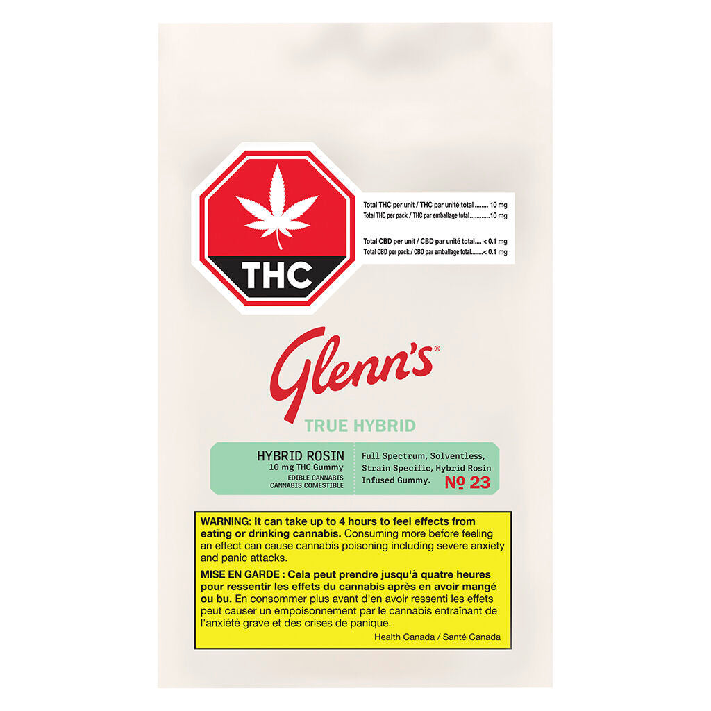 No.23 True Hybrid Rosin - Blue Raspberry Cotton Clouds - 