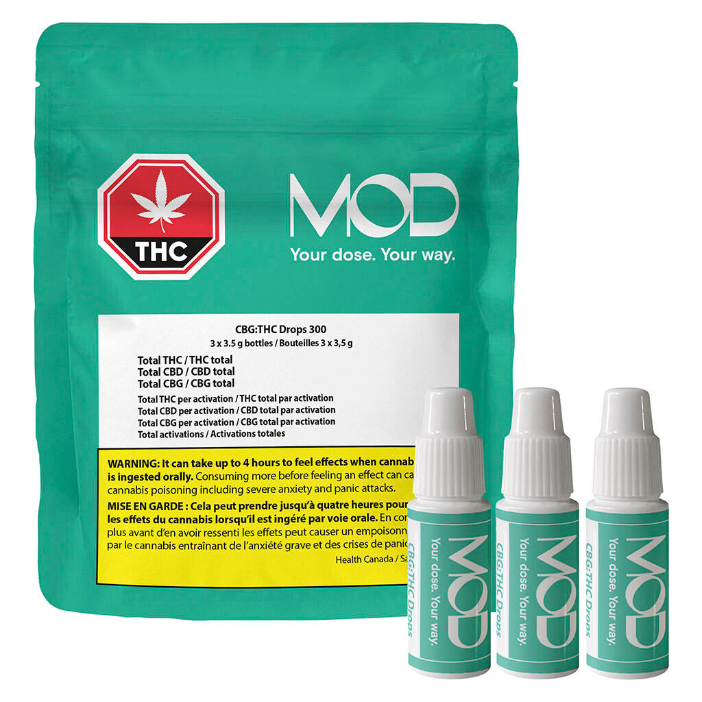CBG:THC Drops 300 - 