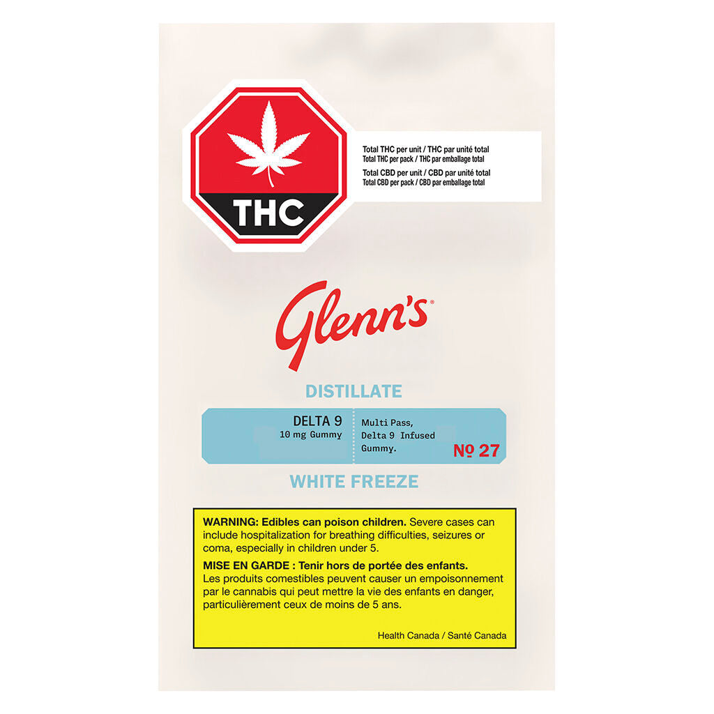 No.27 100's Distillate Delta 9 - White Freeze carton