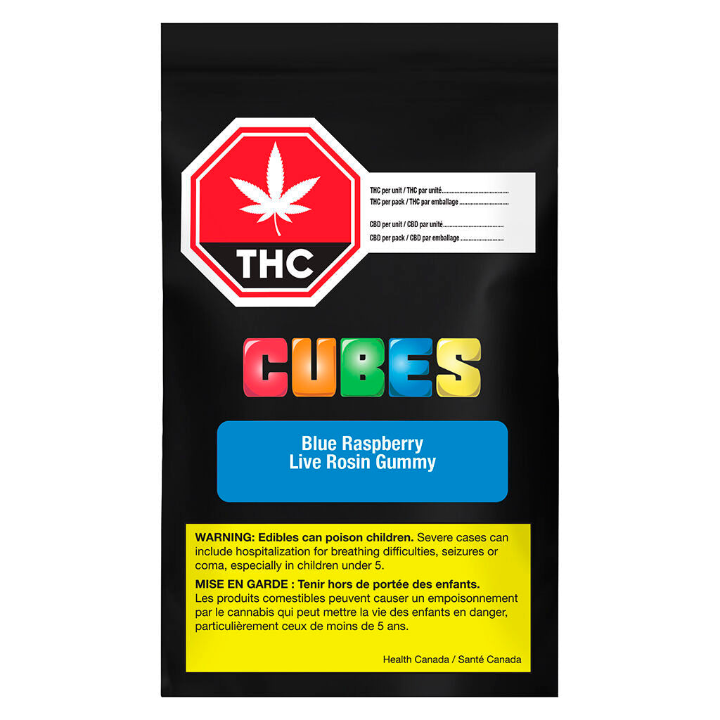 Blue Raspberry Live Rosin Gummy - 