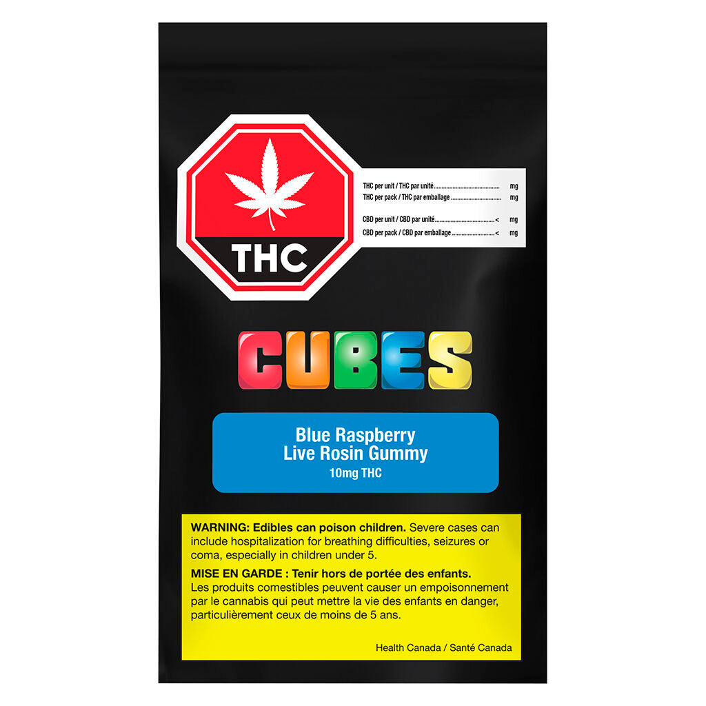 Blue Raspberry Live Rosin Gummies - 