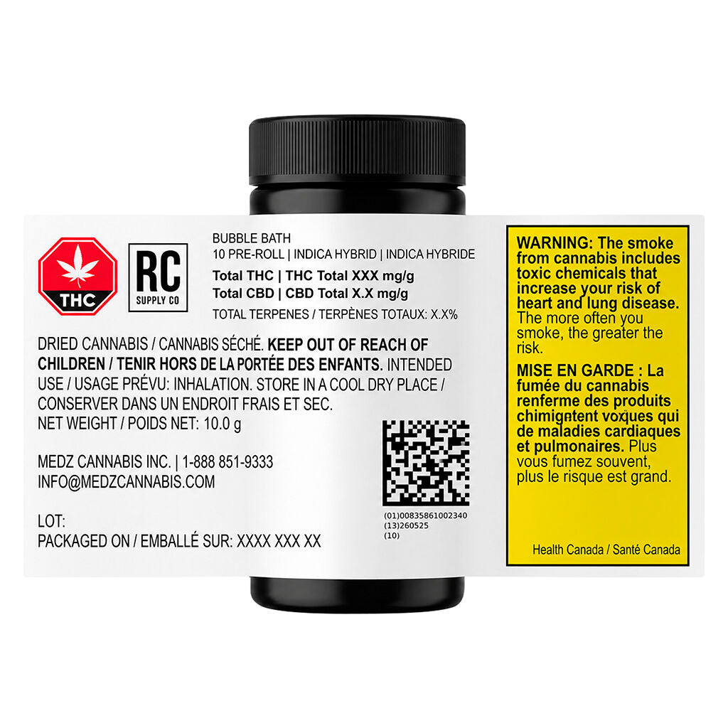 Bubble Bath Pre-Roll - 