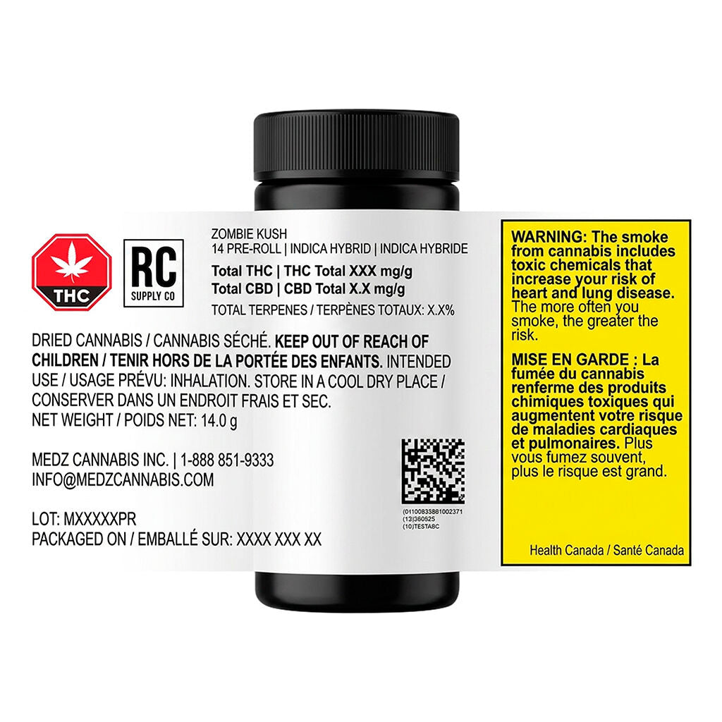 Zombie Kush Pre-Roll - 