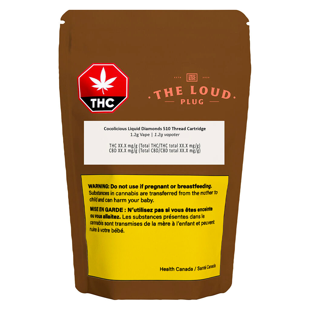 Cocolicious Liquid Diamonds 510 Thread Cartridge
