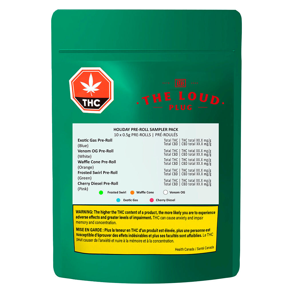 Holiday Pre-Roll Sampler Pack - 