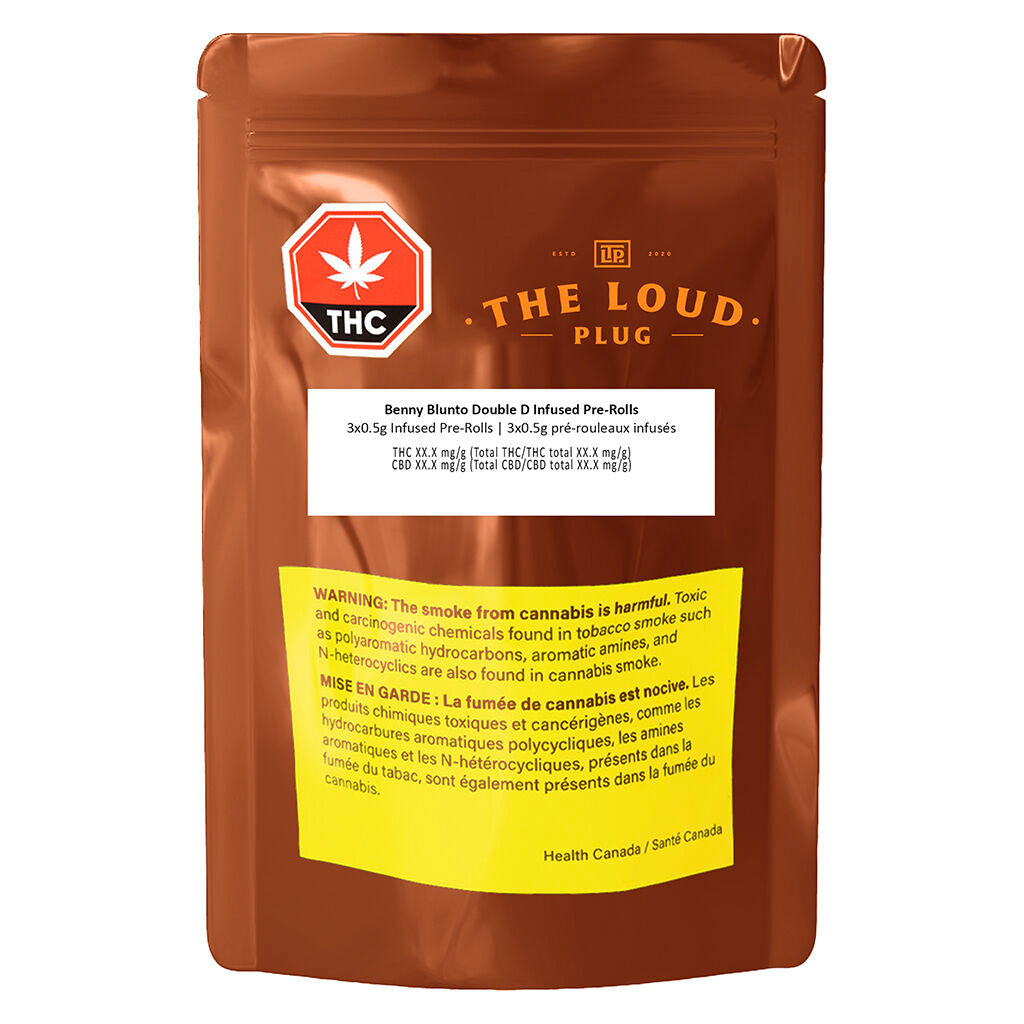 Benny Blunto Double D Infused Pre-Roll - 