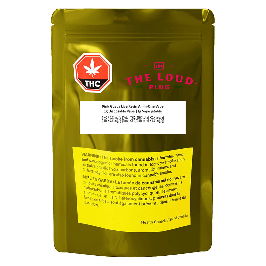 Pink Guava Live Resin All-in-one Vape - 