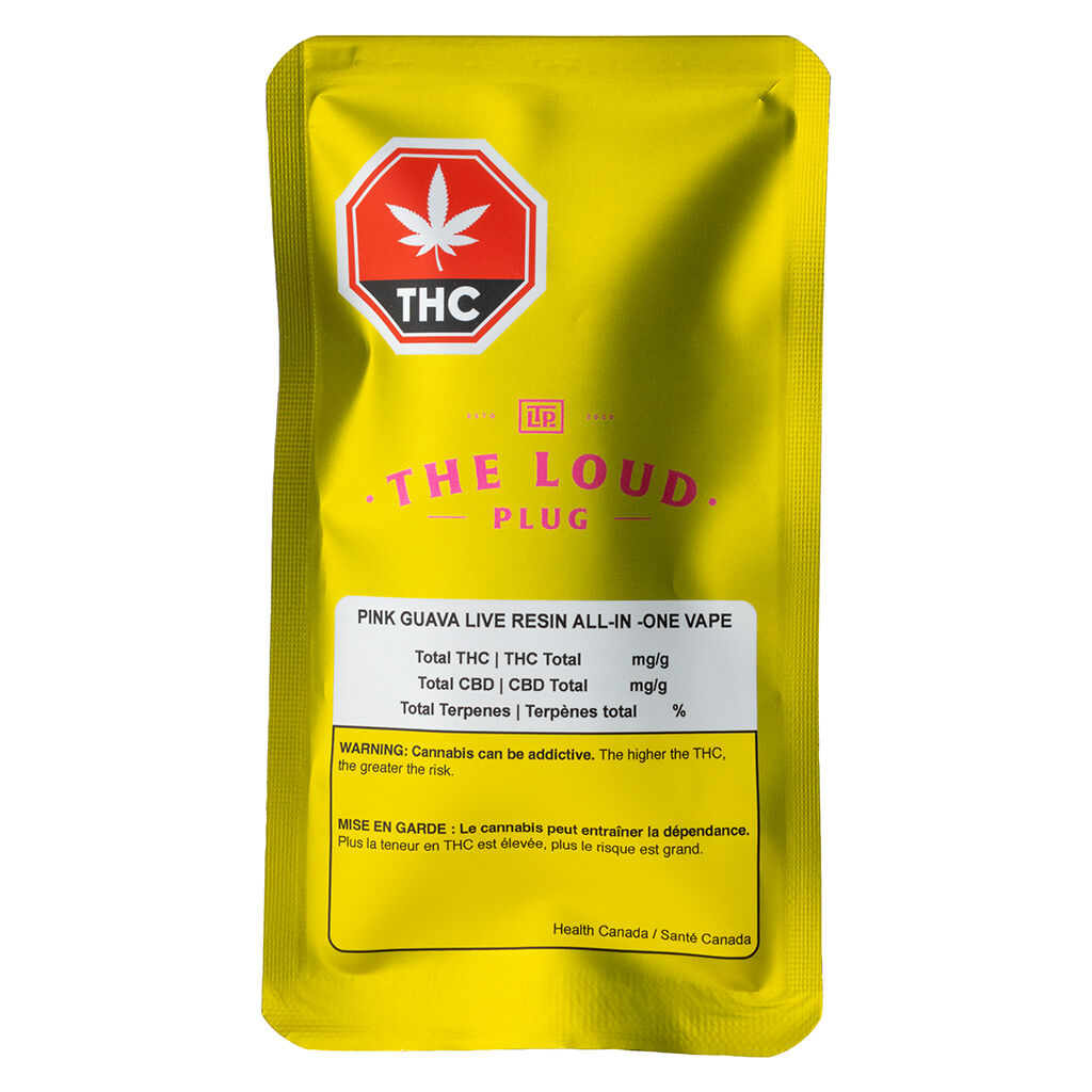 Pink Guava Live Resin All-in-one Vape - 