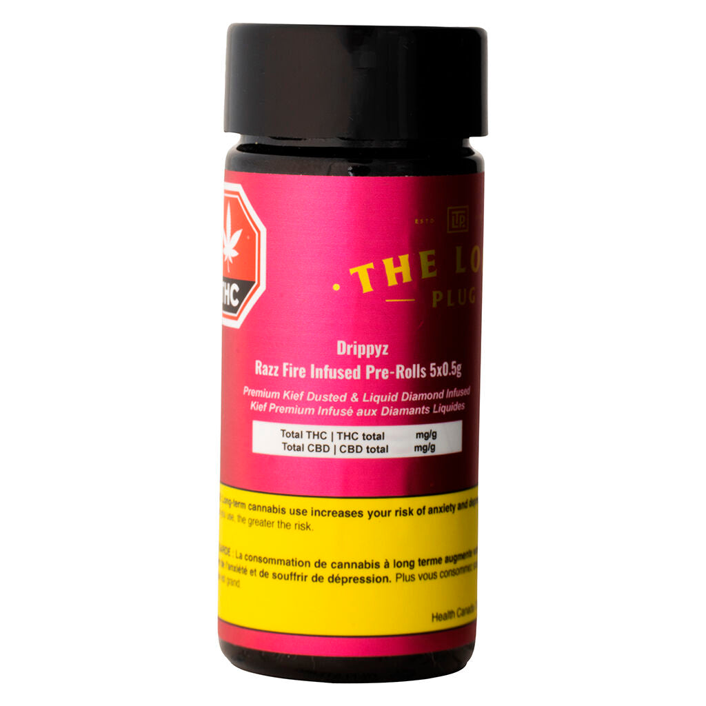 Drippyz Razz Fire Infused Pre-Roll - 