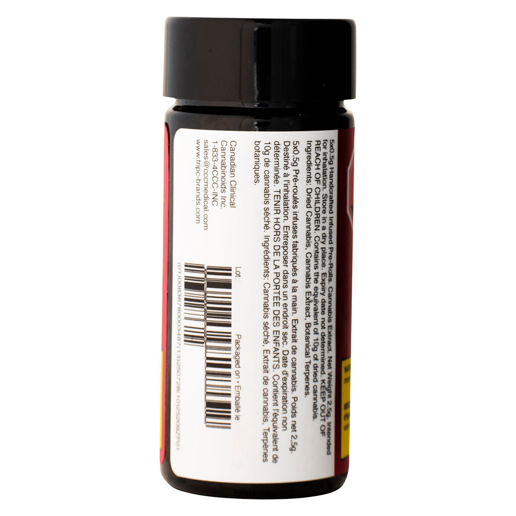 Drippyz Razz Fire Infused Pre-Roll - 