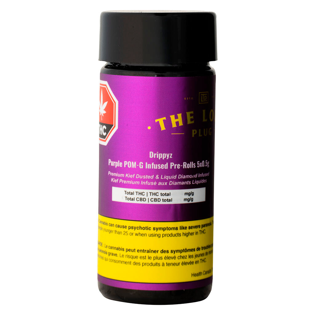 Drippyz Purple Pom-G Infused Pre-Roll - 