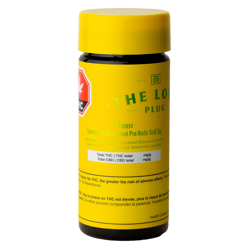 Drippyz Lemon GLTO Infused Pre-Roll - 