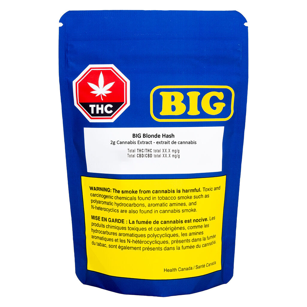 BIG Blonde Hash - 