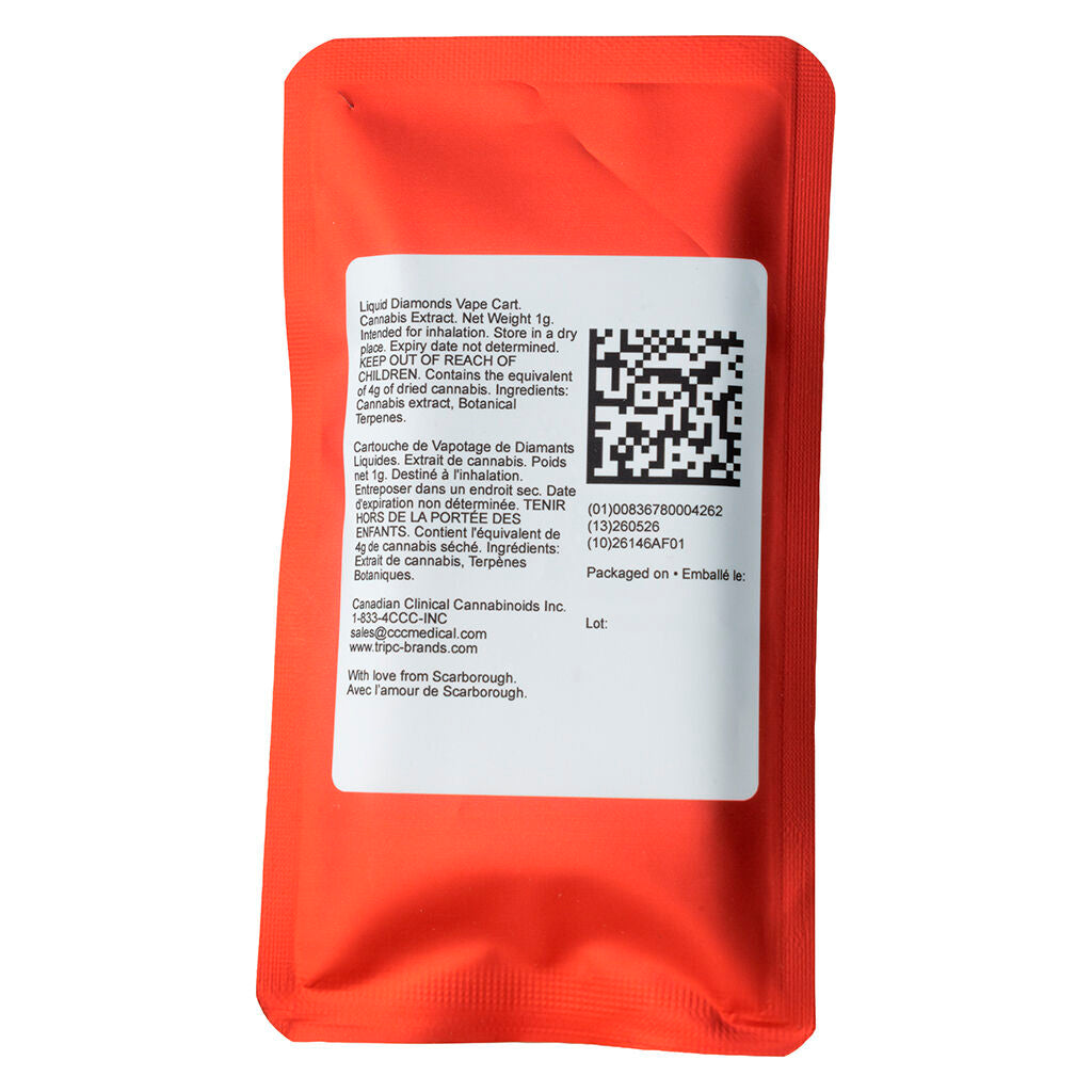 Apple Frtz 96+ Liquid Diamonds 510 Thread Cartridge - 
