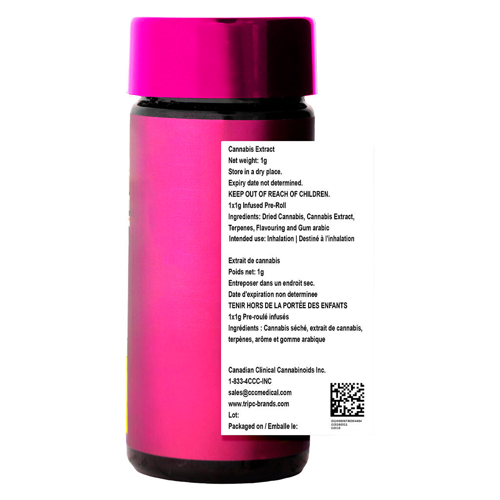 Drippyz Dragonfruit Rntz Infused Pre-Roll - 