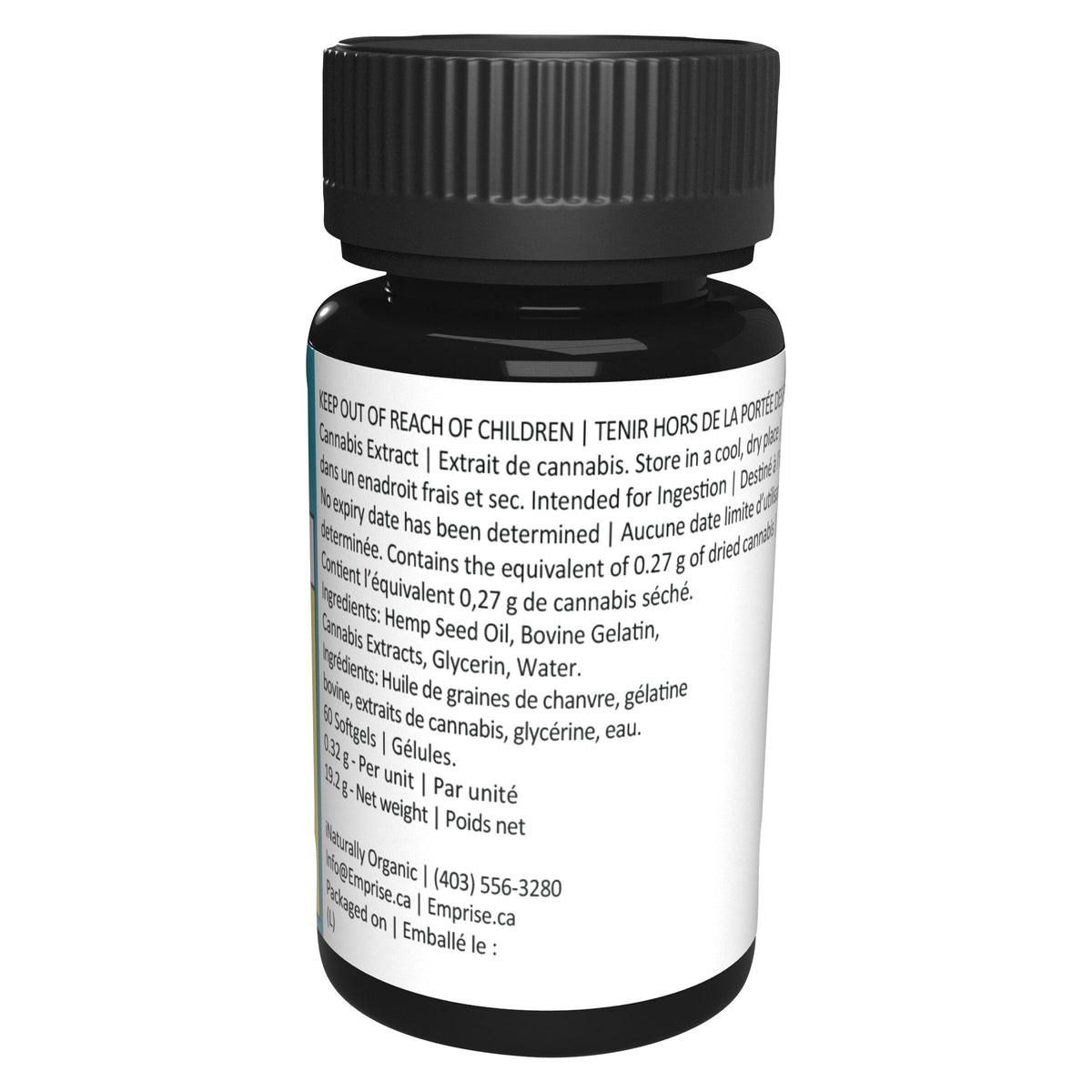 3 000 CBD Softgels (60 x 50 CBD)