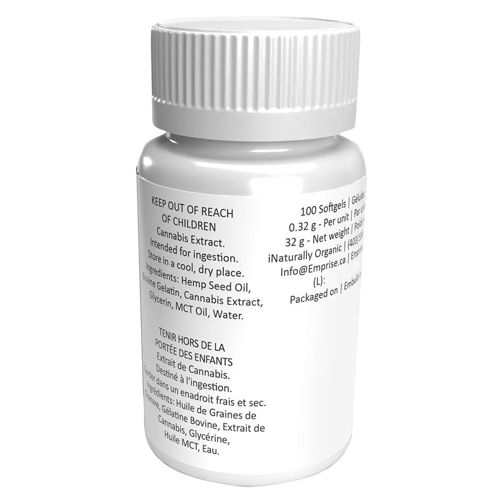 1000 CBN + 5000 CBD Softgels (10 CBN + 50 CBD) - 