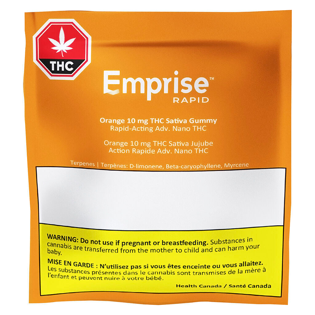 Orange 10 THC Sativa Gummy