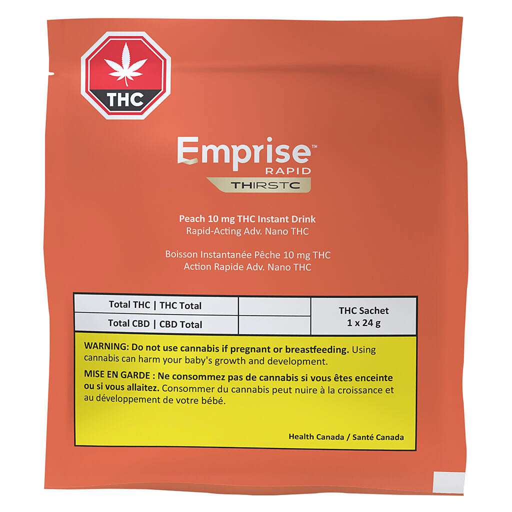 Peach 10 THC Instant Drink - 