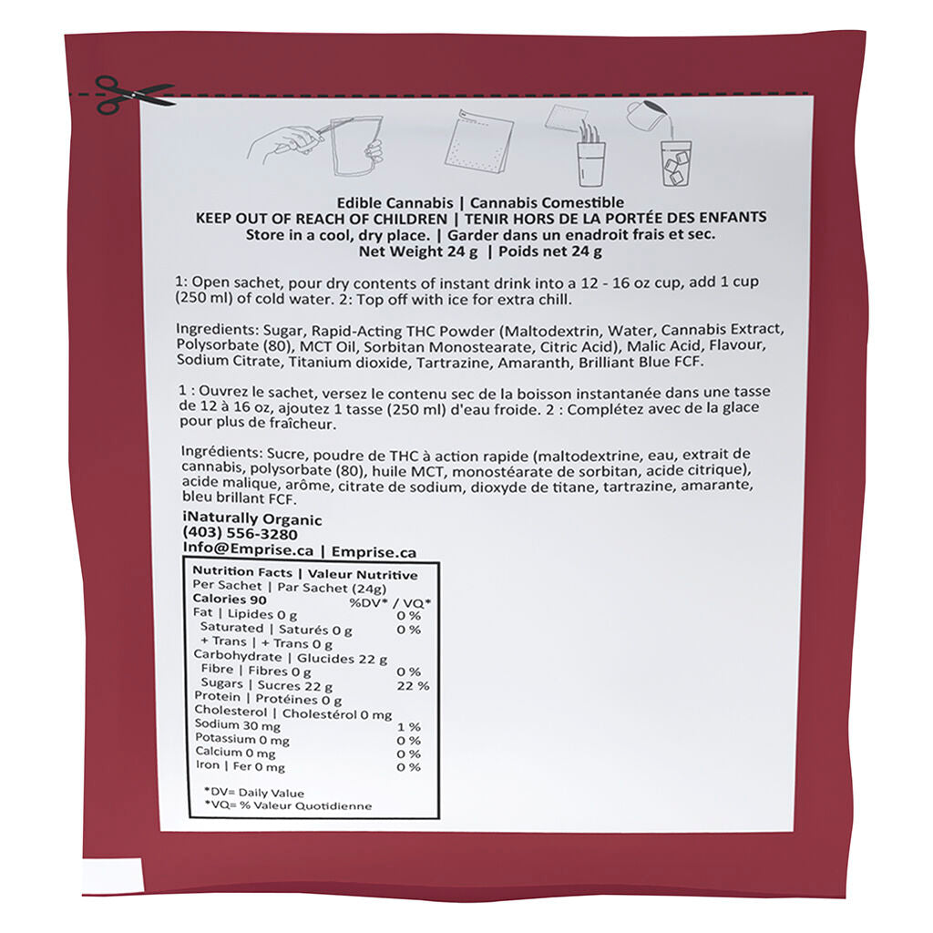 Cherry 10 THC Instant Drink