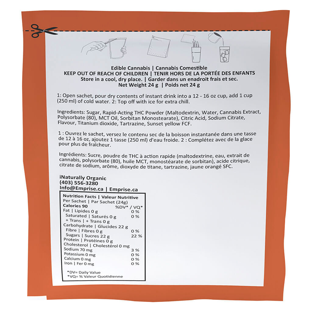 Orange 10 THC Instant Drink - 