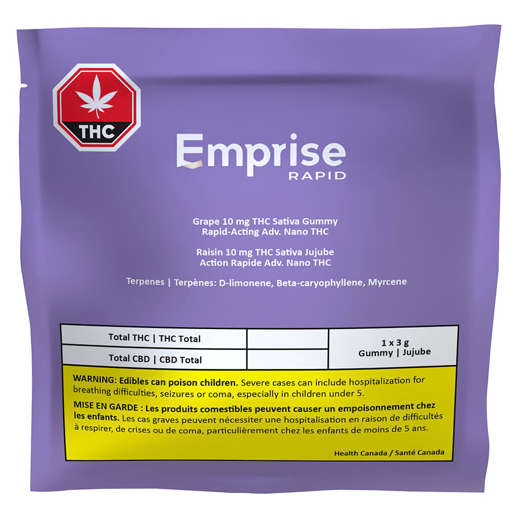 Grape 10 THC Sativa Gummy - 