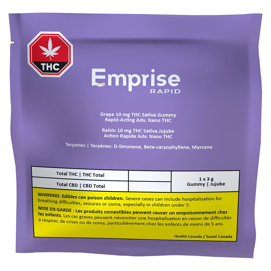 Grape 10 THC Sativa Gummy - 