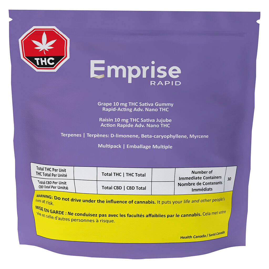 Grape 10 THC Sativa Gummy - 