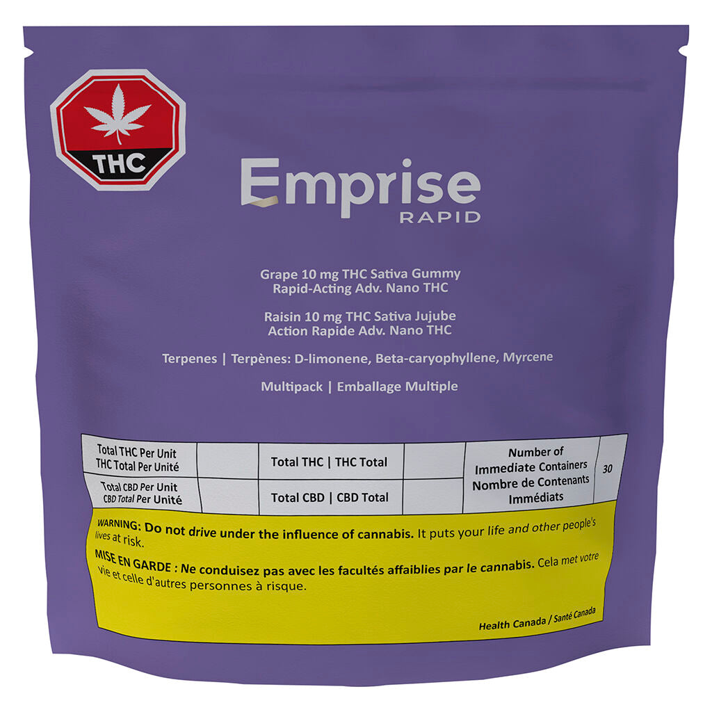 Grape 10 THC Sativa Gummy - 