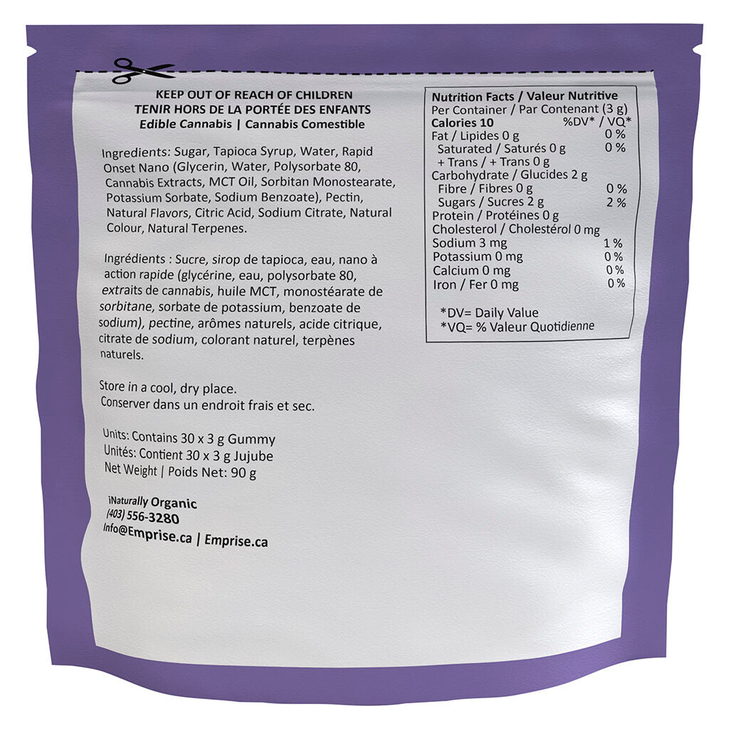 Grape 10 THC Sativa Gummy - 